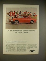 1965 Chevrolet Corvair Monza Sport Sedan Car Ad - £13.79 GBP