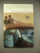 1965 Chevrolet Caprice Custom Sedan Car Ad! - $18.49