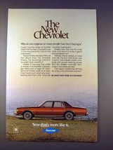1978 Chevrolet Car Ad - The New Chevrolet! - £14.87 GBP