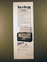 1953 Zenith Super Trans-Oceanic Radio Ad - This is The One - £14.77 GBP