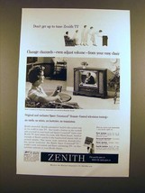 1959 Zenith Maybrooke TV & Space Command Remote Ad - $18.49