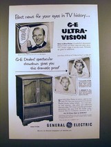 1953 General Electric 21C206 TV Ad w/ Bing Crosby! - $18.49