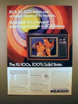 1972 RCA XL-100 Television Ad - Strongest Guarantee! - $18.49