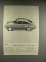 1966 Volkswagen VW Bug, Beetle Car Ad - Nice-Looking - £14.65 GBP