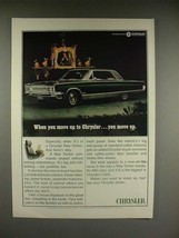 1966 Chrysler New Yorker 4-Door Hardtop Car Ad - Move Up - £14.78 GBP
