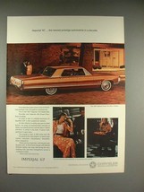 1967 Chrysler Imperial Crown Four-Door Hardtop Ad - £14.81 GBP