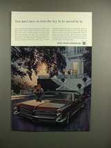 1967 Pontiac Bonneville Car Ad - Be Moved By It - $18.49