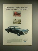 1966 Ford Falcon Futura Car Ad - Economy to Suburbia - £14.60 GBP