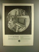 1967 RCA Computer Ad - Help Children Learn More, Faster - $18.49