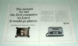 1967 AT&amp;T Data-Phone Ad - We Saw First Computer - £14.48 GBP