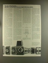 1967 Hasselblad Camera Ad - Might Fall in Love With It - £14.50 GBP