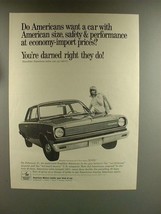 1967 AMC Rambler American 220 2-Door Sedan Car Ad! - £14.27 GBP