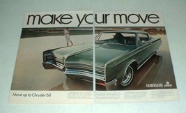 1968 Chrysler 300 2-Door Hardtop Car Ad - Your Move - £14.76 GBP