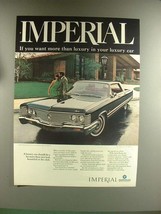 1968 Chrysler Imperial LeBaron Car Ad - More Luxury - £14.81 GBP