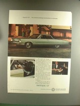1967 Chrysler Imperial Crown Coupe Car Ad - Newest Prestige - £14.45 GBP