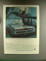 1967 Pontiac Catalina Convertible Car Ad - Looks Good - $18.49