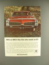 1967 Pontiac Car w/ OHC-6 Ad - Who Needs an 8? - $18.49