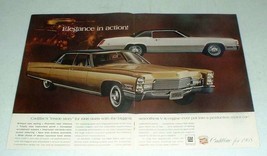 1968 Cadillac Fleetwood Eldorado, Brougham Car Ad - £14.61 GBP