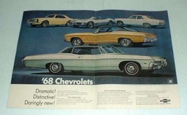 1968 Chevrolet Camaro, Corvette, Nova, Chevelle Car Ad - £14.55 GBP
