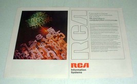 1968 RCA Spectra 70 Computer Ad - Work in Denver - $18.49