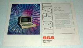 1968 RCA Video Data System Computer Ad - Eye Business - £13.82 GBP