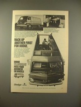 1968 Dodge Tradesman Van Ad - Rack Up Another First - $18.49