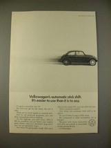 1968 Volkswagen VW Bug Beetle Car Ad - Stick Shift - £14.65 GBP