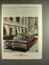 1968 Pontiac Bonneville Car Ad - Lot to Be Desired - $18.49