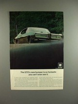 1968 Pontiac GTO Car Ad - Bumper is So Fantastic - $18.49