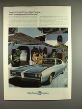 1968 Pontiac LeMans Car Ad - Learned the Difference - $18.49