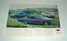 1968 Chevy Nova, Impala Custom, Chevelle Sport Coupe Ad - £14.54 GBP