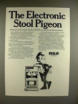 1969 RCA Spectra 70 Computer Ad - Stool Pigeon - $18.49