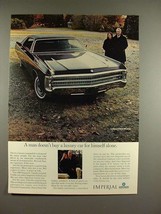 1969 Chrysler LeBaron 4-Door Hardtop Car Ad! - £14.52 GBP