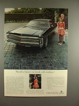 1969 Chrysler LeBaron 4-Door Hardtop Car Ad - Tradition - $18.49