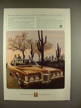 1969 Pontiac Grand Prix Car Ad - Hidden Antenna - £14.46 GBP