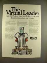 1970 RCA Computer Ad - The Virtual Leader! - $18.49