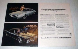 1970 Pontiac Grand Prix, Firebird Esprit Car Ad! - $18.49
