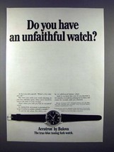 1971 Bulova Accutron 247 Watch Ad - Unfaithful? - £14.46 GBP