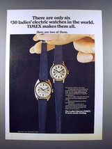 1971 Timex Electric Watch Ad - 801601, 800601 - £14.81 GBP