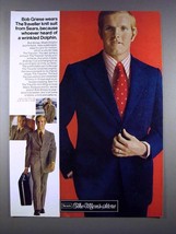 1971 Sears Traveller Knit Suit Ad w/ Bob Griese! - $18.49