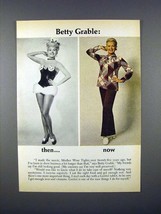 1971 Geritol Ad w/ Betty Grable - Then.. Now! - £14.87 GBP