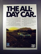 1971 Chevrolet Vega Car Ad - The All Day Car - £14.81 GBP
