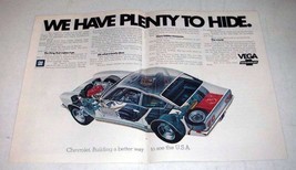 1971 Chevrolet Vega Car Ad - We Have Plenty to Hide! - £14.57 GBP