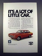 1971 Chevrolet Vega Car Ad - A Lot of Little Car - £14.81 GBP