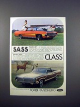 1971 Ford Ranchero GT, Ranchero Squire Car Ad! - £14.78 GBP