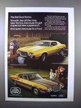 1972 Ford Gran Torino Ad - 2-door &amp; 4-door Hardtop! - £14.48 GBP