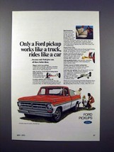 1971 Ford Pickup Truck Ad - £14.74 GBP