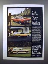 1971 Ford Torino GT SportsRoof, 500 Hardtop Car Ad! - $18.49