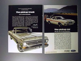 1972 Ford Styleside Pickup Truck, Ranchero Car Ad! - $18.49