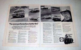 1972 Shell Tire Ad w/ Carely Loftin! - $18.49